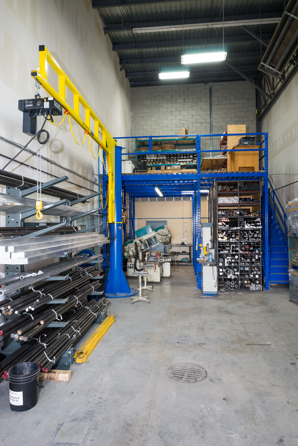 a new jib crane leads to savings for this machining workshop